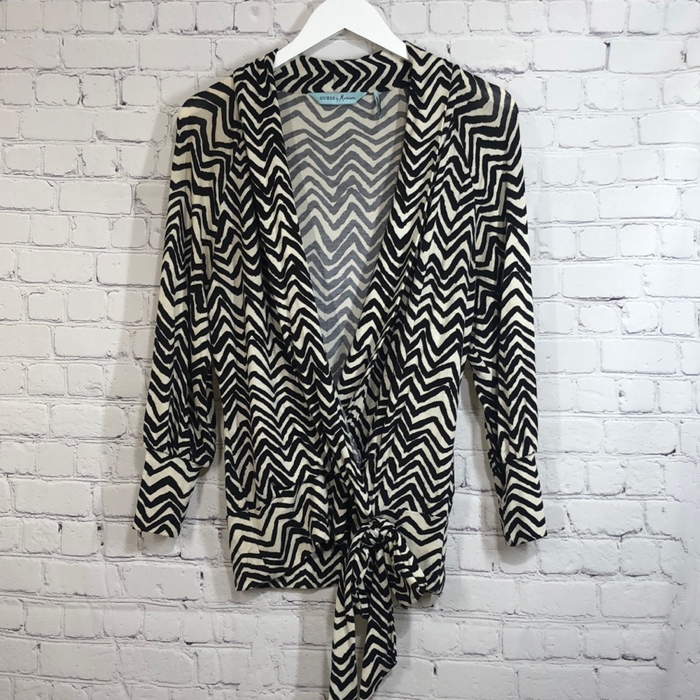 Guess by Marciano animal print top size xs